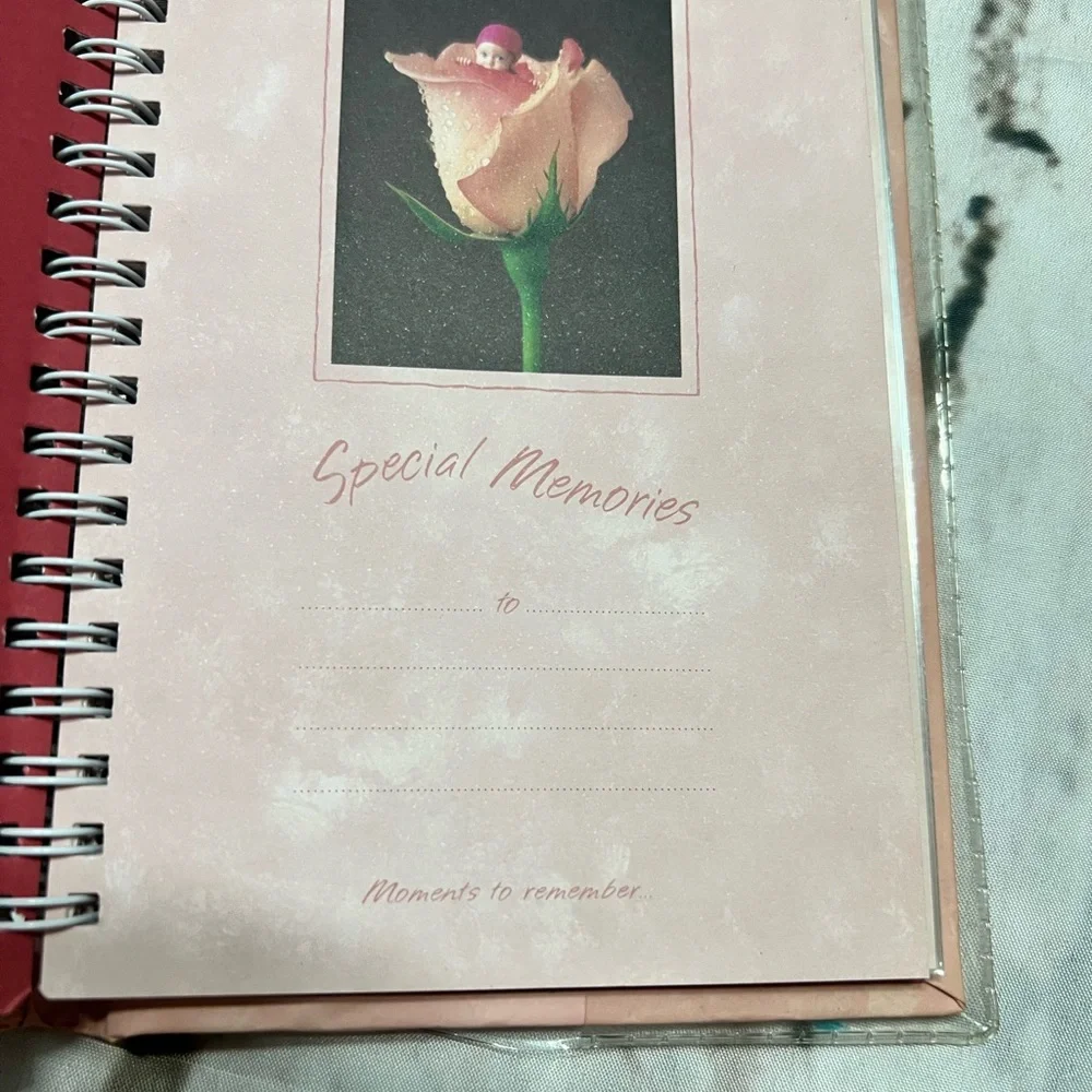 Pink Rose Coffee Table‎ Book Accent